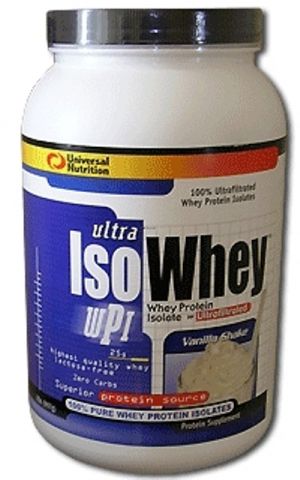Протеин Universal Nutrition Ultra Iso Whey 908 г