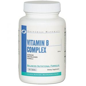 Витамины и минералы Universal Nutrition VITAMIN B-COMPLEX 100 таблеток