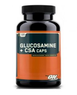 Для суставов и связок Optimum Nutrition Glucosamine plus CSA 120 капсул