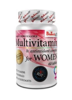 Витамины BioTech USA Women Performance (Multivitamin for WOMEN) 60 таблеток