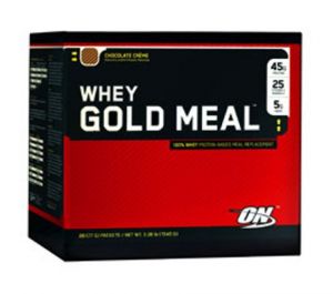 Заменитель пищи Optimum Nutrition Whey Gold Meal 20 пакетиков