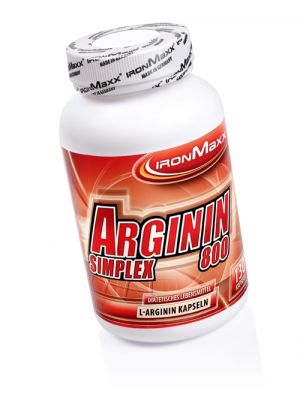 Аргинин Ironmaxx Arginin Simplex 130 капсул