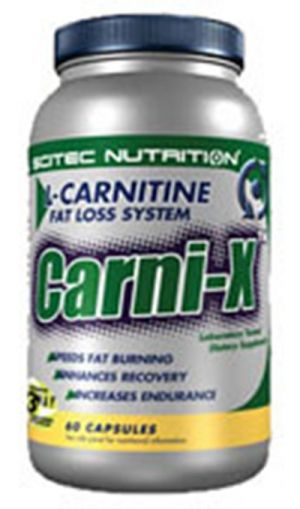 Жиросжигатель Scitec Nutrition Mega Carni-X 60 капсул