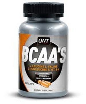 Аминокислоты QNT BCAA"s 100 капсул