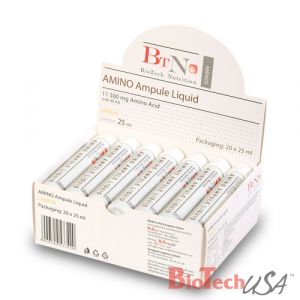 Аминокислоты BioTech Amino в ампулах 20шт по 25мл