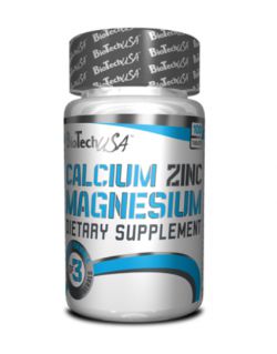 Витамины и минералы BioTech Calcium Zinc Magnesium 100 таблеток