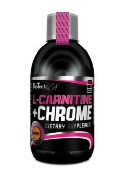 Жиросжигатель BioTech L-Carnitine+Chrome 500мл