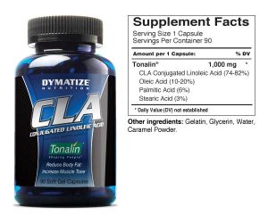 Линолевая кислота Dymatize Nutrition CLA 90 капсул