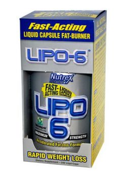 Жиросжигатель Nutrex Research Lipo 6 (Липо 6) 240 капсул