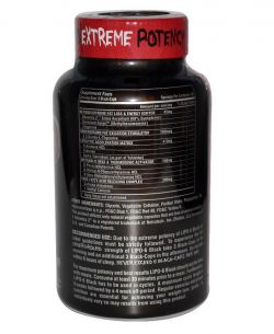 Жиросжигатель Nutrex Research Lipo 6 Black (Липо 6 Блэк) 120 капсул