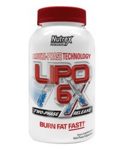 Многокомпонентный жиросжигатель Nutrex Research Lipo 6x (Липо 6 Х) 120 капсул