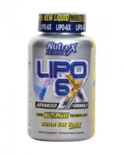 Добавка для снижения веса Nutrex Research Lipo 6x (Липо 6 Х) 240 капсул