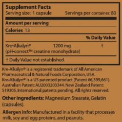 Креатин Scitec Nutrition Mega Kre-Alkalyn 80 капсул
