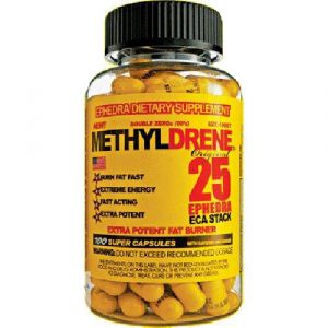 Спортивный жиросжигатель Cloma pharma Methyldrene 100 капсул