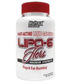 Жиросжигатель для женщин Nutrex Research Lipo 6 Hers (Липо 6 Хёрс) 120 капсул