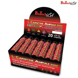 Жиросжигатель BioTech L-Carnitine ampule 2000 20 ампул по 25 мл