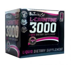 Жиросжигатель BioTech L-Carnitine ampule 3000 20 ампул по 25 мл