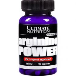 Аргинин Ultimate Nutrition Arginine Power 100 капсул