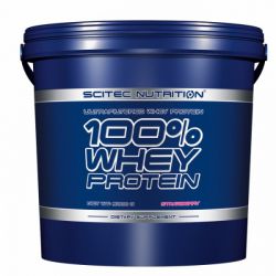 Сывороточный протеин Scitec Nutrition 100% Whey Protein 5 кг