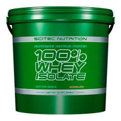 Сывороточный изолят Scitec Nutrition 100% Whey Isolate 4 кг