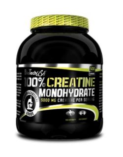 Креатин моногидрат Biotech 100% Creatine Monohydrate 0,5 кг