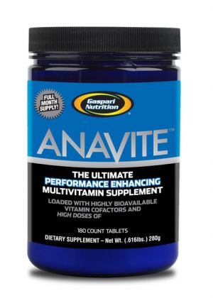 Мультивитаминный продукт Gaspari Nutrition Anavite 180 tabs 