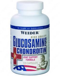 Для суставов и связок Weider Glucosamine & Chondroitin 120 капсул