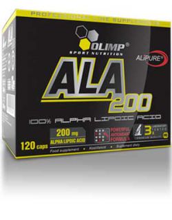 Альфа-липоевая кислота Olimp ALA 200 120 капсул 