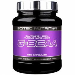 Аминокислоты Scitec G-BCAA 250 капсул