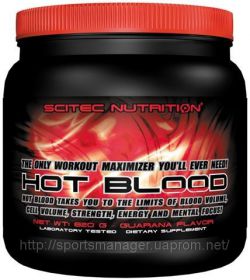 Энергетик Scitec Hot Blood 820 грамм