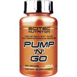Передтренировочная добавка Scitec Pump n Go 160 грамм
