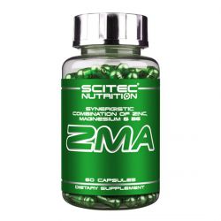 Повышающие тестостерон Scitec ZMA 60 капсул