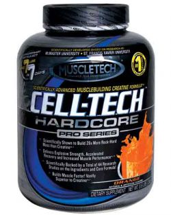 Гейнер MuscleTech CELL-TECH HARDCORE Pro 3000 грамм