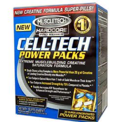 Гейнер MuscleTech CELL-TECH HARDCORE Pro Power Packs - 30 пакетов
