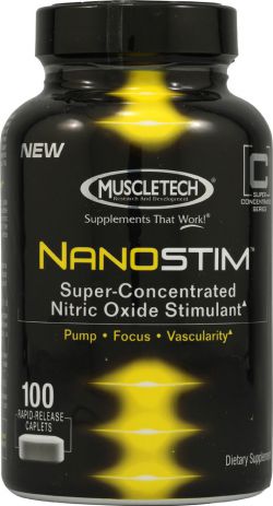 Донатор азота MuscleTech Nanostim 100 капсул