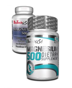 Витамины и минералы BioTech Natural Magnesium 500 120 капсул