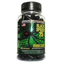 Жиросжигатель Cloma Pharma Black Spider (Черный Паук) 100 капсул