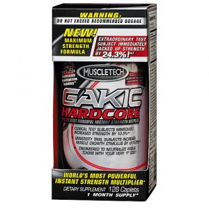 Стимулятор MuscleTech Gakic Hardcore 128 таблеток