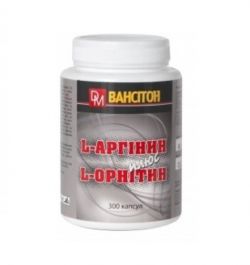 Аминокислоты Ванситон L-Аргинин + L-Орнитин 300 капсул