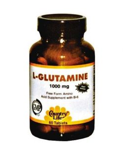 Аминокислота Country Life L-Glutamine 60 таблеток