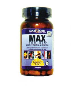 Витамины и минералы Country Life Max For Men 120 таблеток