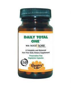 Витамины и минералы Country Life Daily Total One 30 капсул