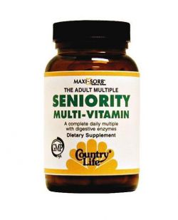 Витамины и минералы Country Life Seniority 120 капсул