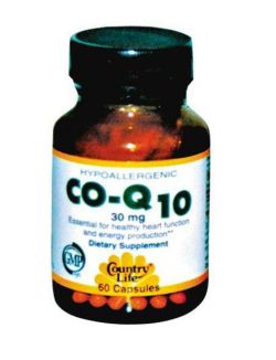 Витамины и минералы Country Life Co-Q10 60 капсул