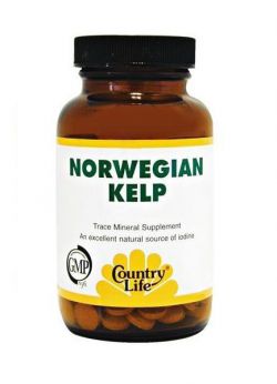 Витамины и минералы Country Life Norwegian Kelp 300 таблеток