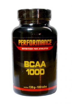 Аминокислоты Performance BCAA 1000 100 таблеток