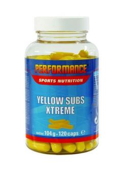 Энергетик Performance Yellow Subs Xtreme 120 капсул