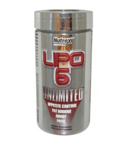 Жиросжигатель Nutrex Research Lipo 6 Unlimited 120 капсул