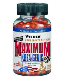 Креатин Weider Maximum Krea-Genic Powder 120 капсул