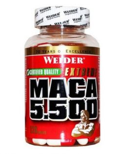Стимулятор Weider Maca 5.500 120 капсул